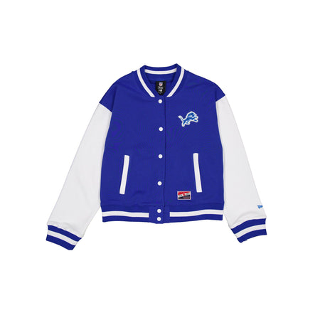 Detroit Lions Throwback Fleece Women's Jacket