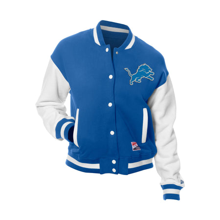 Detroit Lions Throwback Fleece Women's Jacket