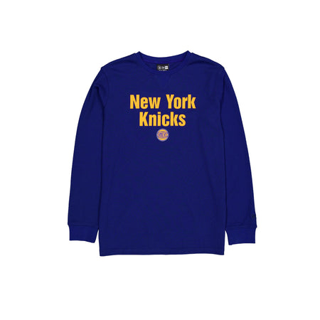 New York Knicks Sport Night Long Sleeve T-Shirt