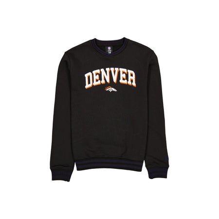 Denver Broncos Sport Night Black Crewneck