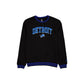 Detroit Lions Sport Night Black Crewneck