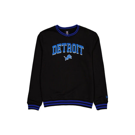 Detroit Lions Sport Night Black Crewneck