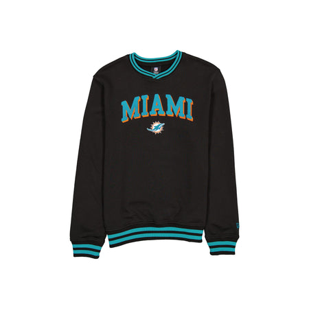 Miami Dolphins Sport Night Black Crewneck