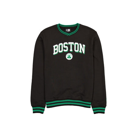 Boston Celtics Sport Night Black Crewneck