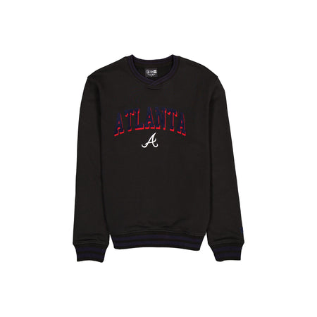 Atlanta Braves Sport Night Black Crewneck