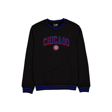 Chicago Cubs Sport Night Black Crewneck