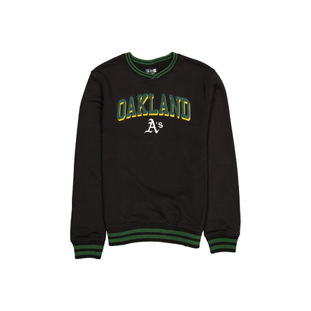 Oakland Athletics Sport Night Black Crewneck