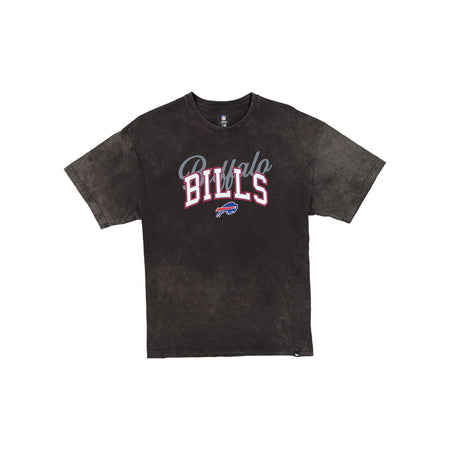 Buffalo Bills Women's Oversized Washed Black T-Shirt