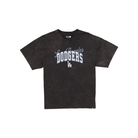 Los Angeles Dodgers Women's Oversized Washed Black T-Shirt