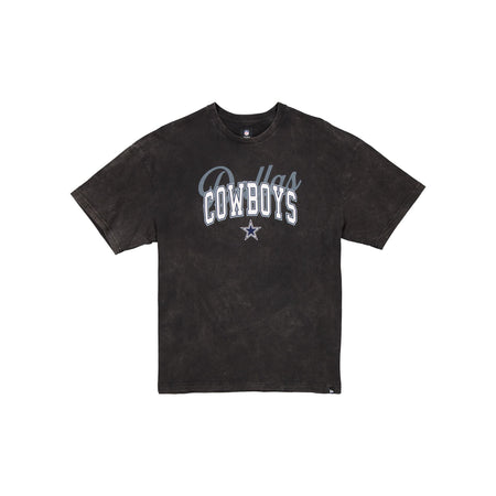 Dallas Cowboys Women's Oversized Washed Black T-Shirt