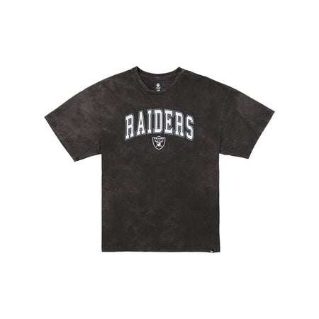 Las Vegas Raiders Women's Oversized Washed Black T-Shirt