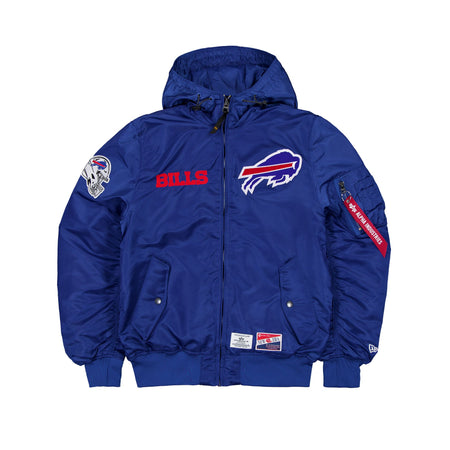 Alpha Industries x Buffalo Bills L-2B Hooded Bomber Jacket