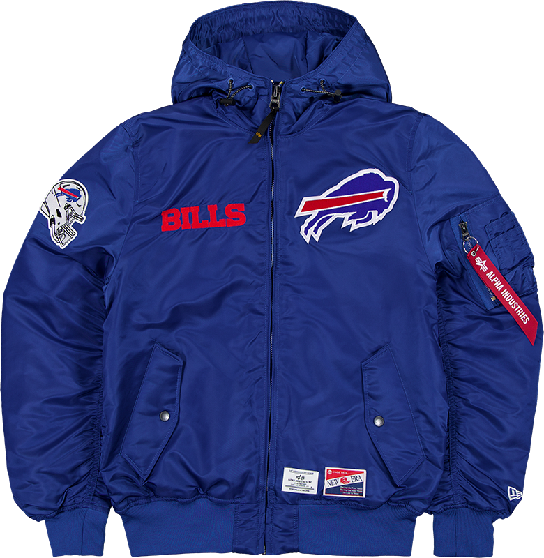 Alpha Industries x Buffalo Bills L-2B Hooded Bomber Jacket