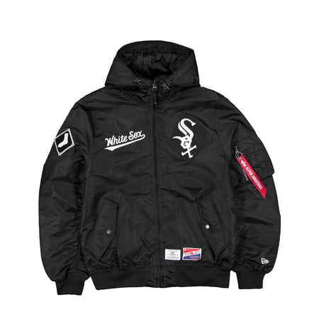 Alpha Industries x Chicago White Sox L-2B Hooded Bomber Jacket