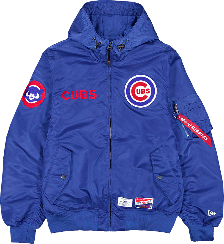 Alpha Industries x Chicago Cubs L-2B Hooded Bomber Jacket