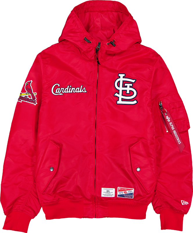 Alpha Industries x St. Louis Cardinals L-2B Hooded Bomber Jacket