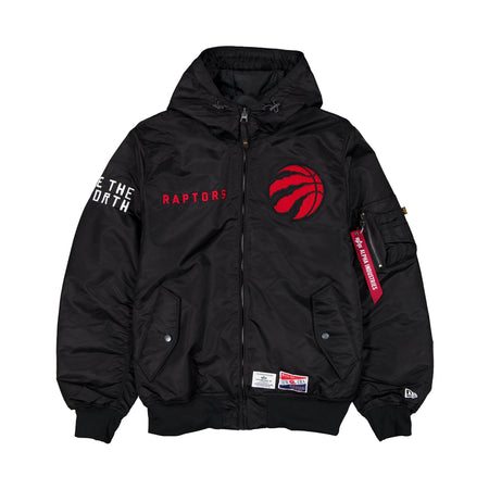 Alpha Industries x Toronto Raptors L-2B Hooded Bomber Jacket