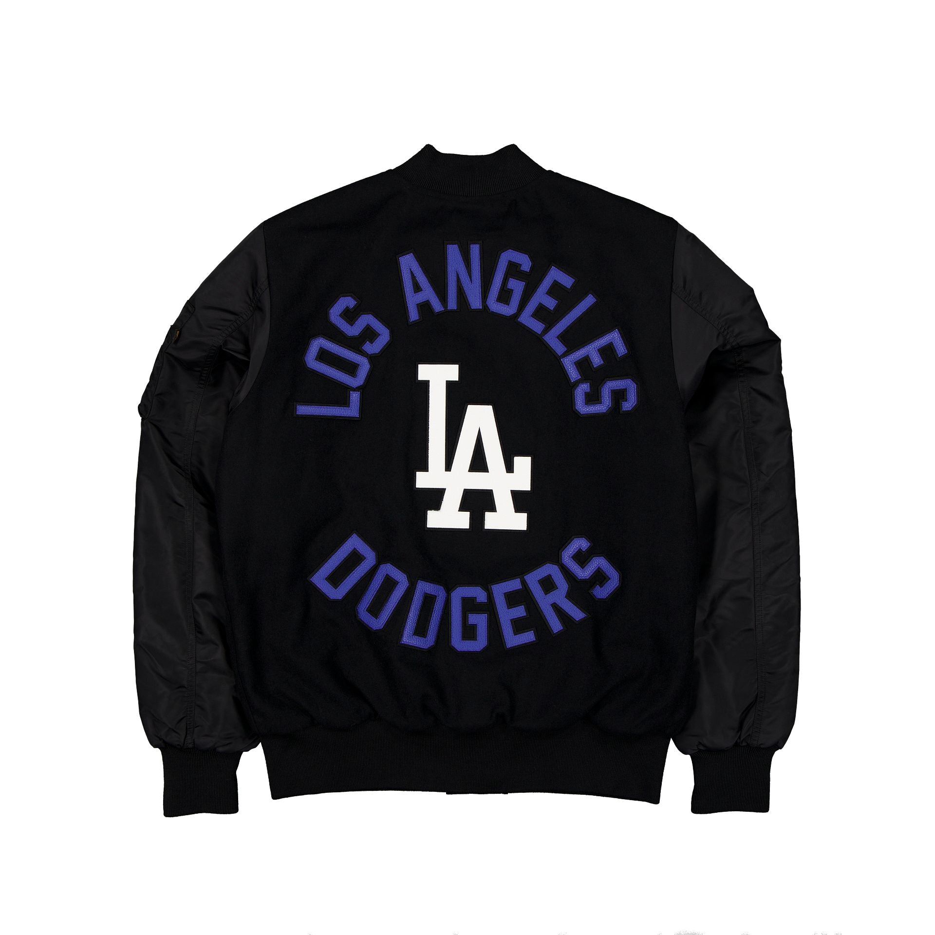 Alpha Industries x Los Angeles Dodgers MA-1 Wool Varsity Jacket – New Era  Cap