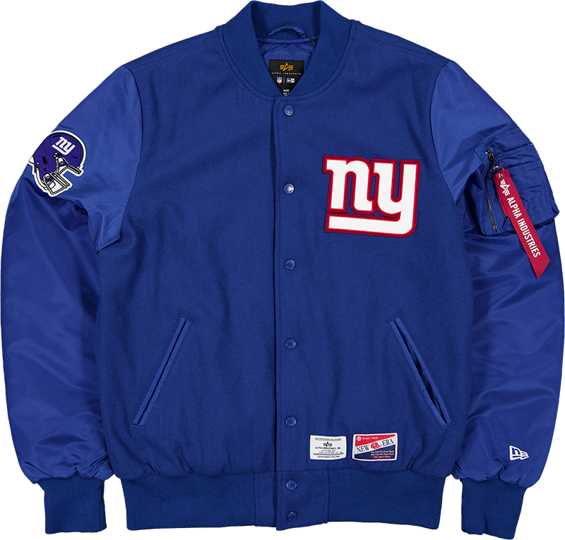 Alpha Industries x New York Giants MA-1 Wool Varsity Jacket