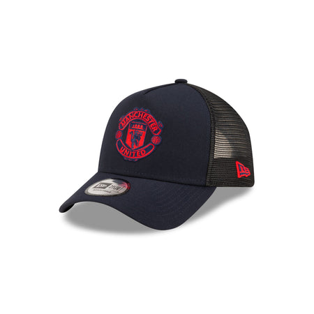 Manchester United Seasonal Navy 9FORTY A-Frame Trucker Hat