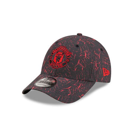 Manchester United Crinkle All Over Print 9FORTY Adjustable Hat