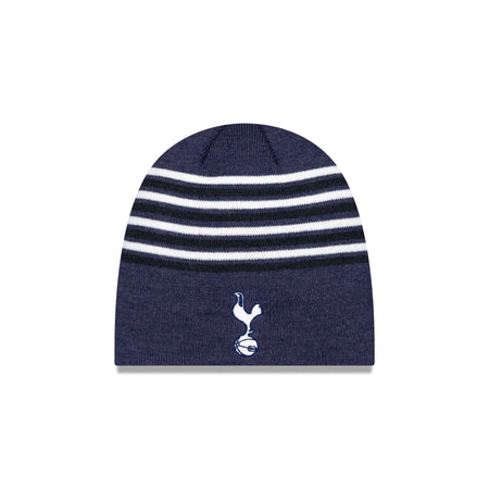 Tottenham Hotspur Stripe Navy Knit Beanie Hat