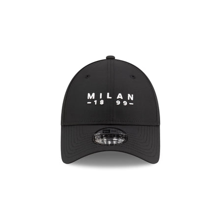 AC Milan Established Wordmark Black 9FORTY Adjustable Hat