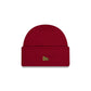 New Era Dark Red Wide Cuff Knit Beanie