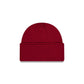 New Era Dark Red Wide Cuff Knit Beanie