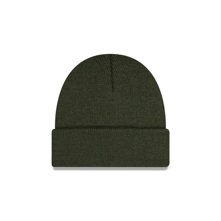 New Era Olive Short Cuff Knit Beanie