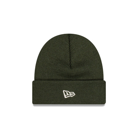 New Era Olive Short Cuff Knit Beanie