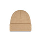 New Era Beige Short Cuff Knit Beanie