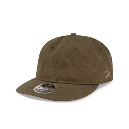 New Era Heavy Twill Olive Green Retro Crown 9FIFTY Adjustable