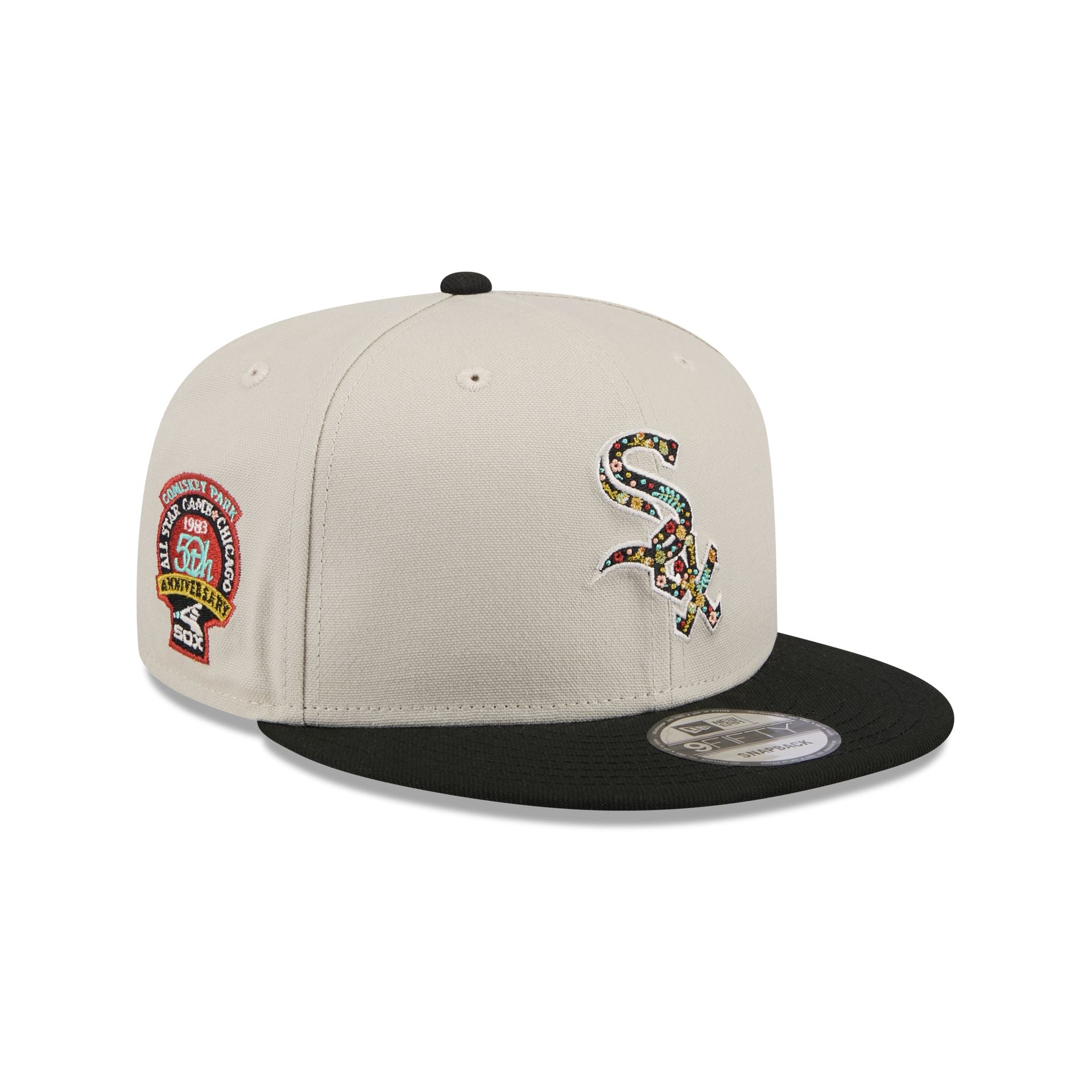 Chicago White Sox Floral Fill 9FIFTY Snapback Hat – New Era Cap