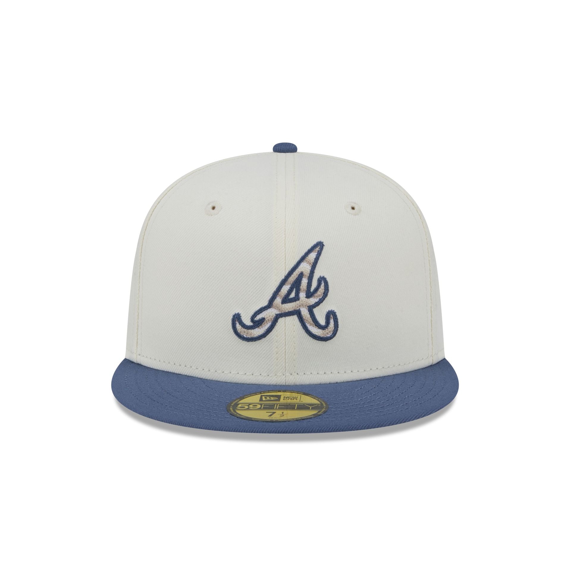 Atlanta Braves Wavy Chainstitch 59FIFTY Fitted Hat