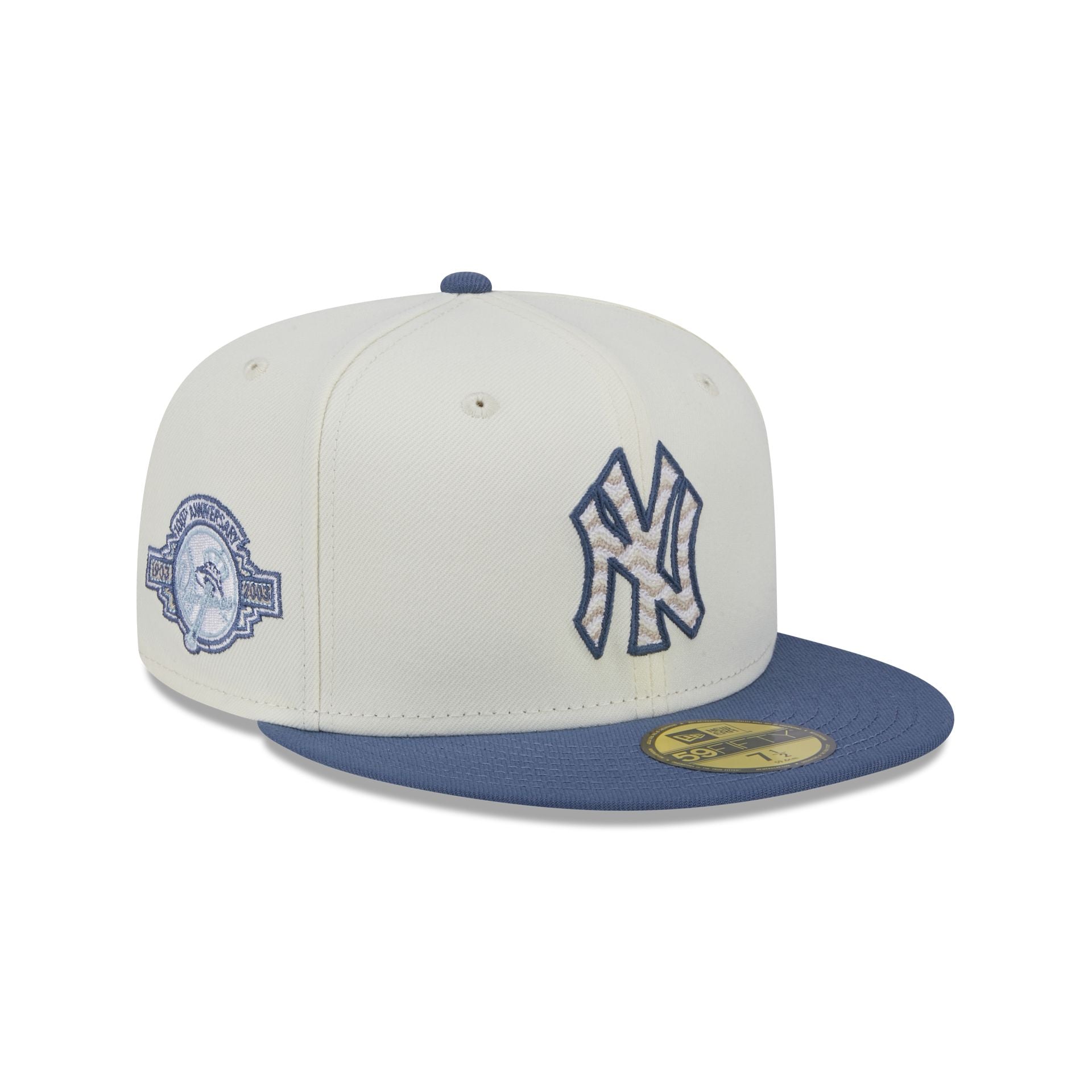 New York Yankees Wavy Chainstitch 59FIFTY Fitted – New Era Cap