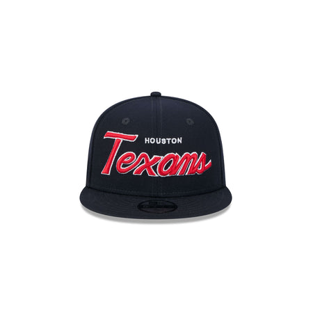 Houston Texans Script Kids 9FIFTY Snapback Hat