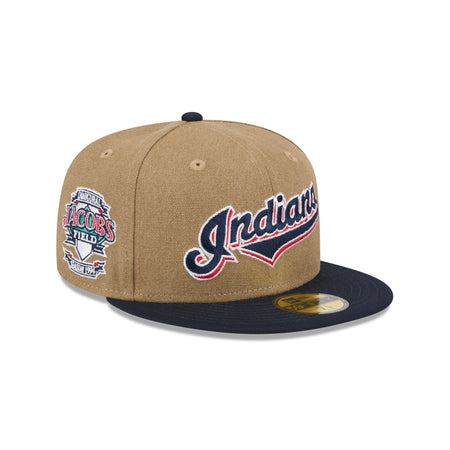 Cleveland Guardians Canvas Crown 59FIFTY Fitted