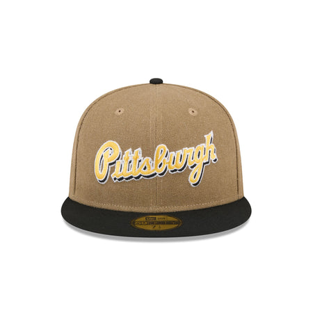 Pittsburgh Pirates Canvas Crown 59FIFTY Fitted