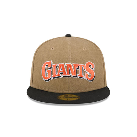 San Francisco Giants Canvas Crown 59FIFTY Fitted Hat