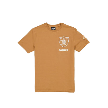 Las Vegas Raiders Light Bronze Logo Select T-Shirt