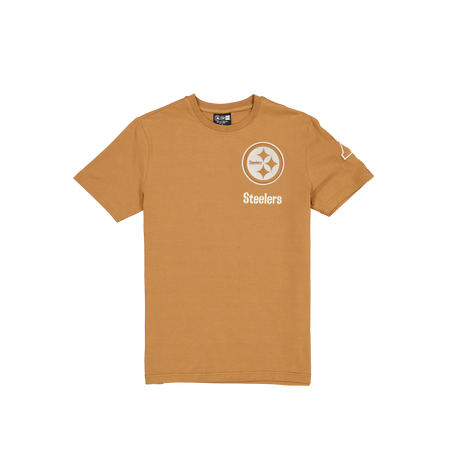 Pittsburgh Steelers Light Bronze Logo Select T-Shirt