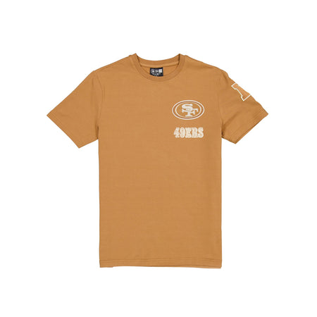 San Francisco 49ers Light Bronze Logo Select T-Shirt