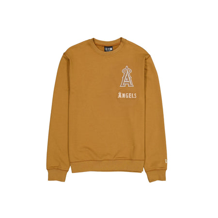 Los Angeles Angels Light Bronze Logo Select Crewneck