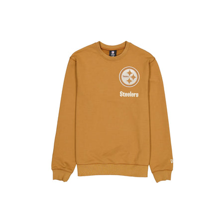 Pittsburgh Steelers Light Bronze Logo Select Crewneck