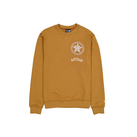 Houston Astros Light Bronze Logo Select Crewneck