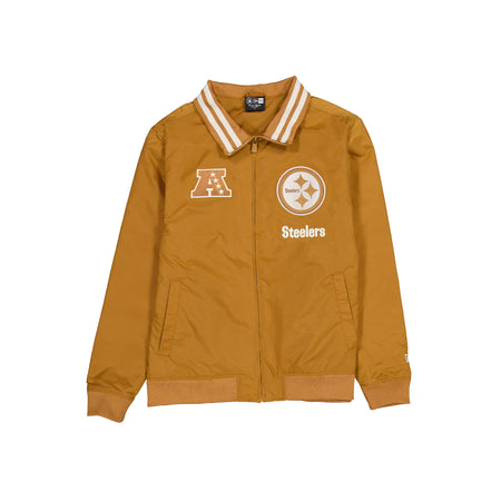 Pittsburgh Steelers Light Bronze Logo Select Jacket