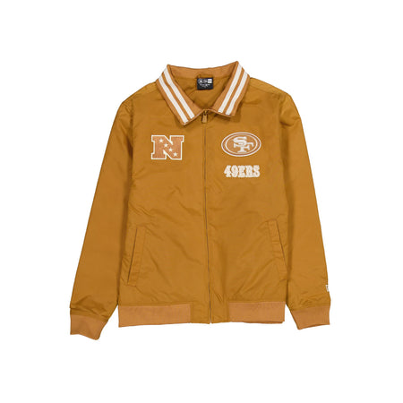 San Francisco 49ers Light Bronze Logo Select Jacket