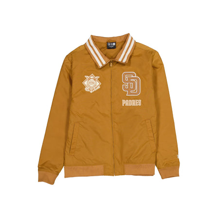 San Diego Padres Light Bronze Logo Select Jacket