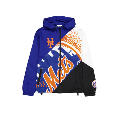 New York Mets Sport Classics Color Block Windbreaker